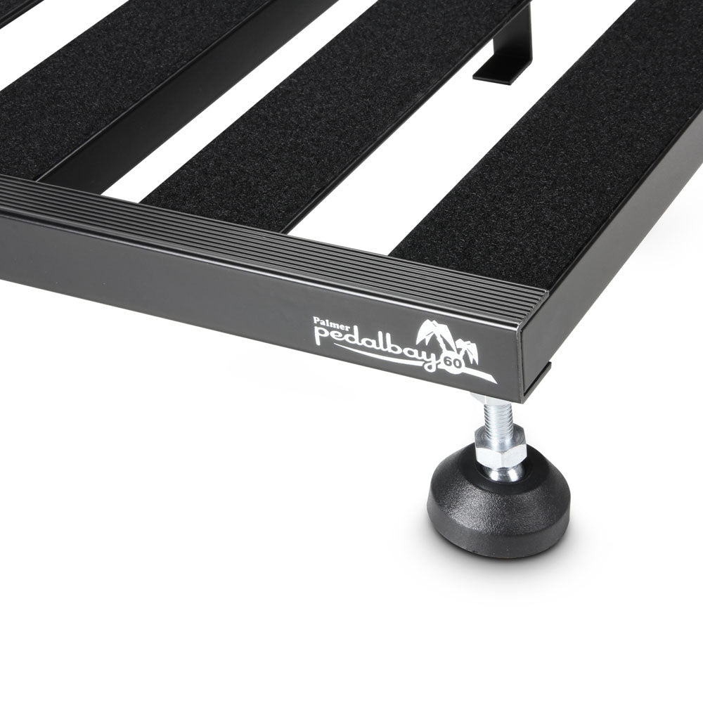 Palmer PEDALBAY® 60 - Pedalboard léger et réglable avec softcase de protection, 60 cm
