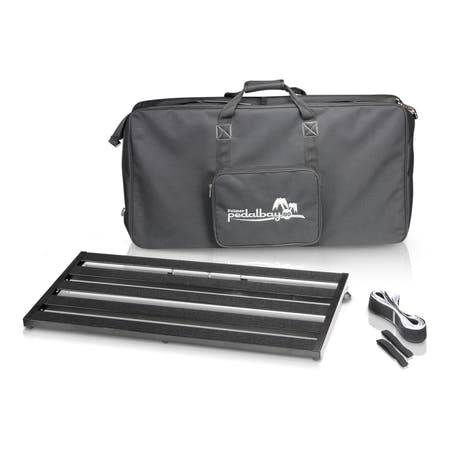 Palmer PEDALBAY® 80 - Pedalboard léger à configuration variable avec softcase de protection, 80 cm