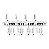 Palmer PRMLS - Boîte de split line 4 canaux