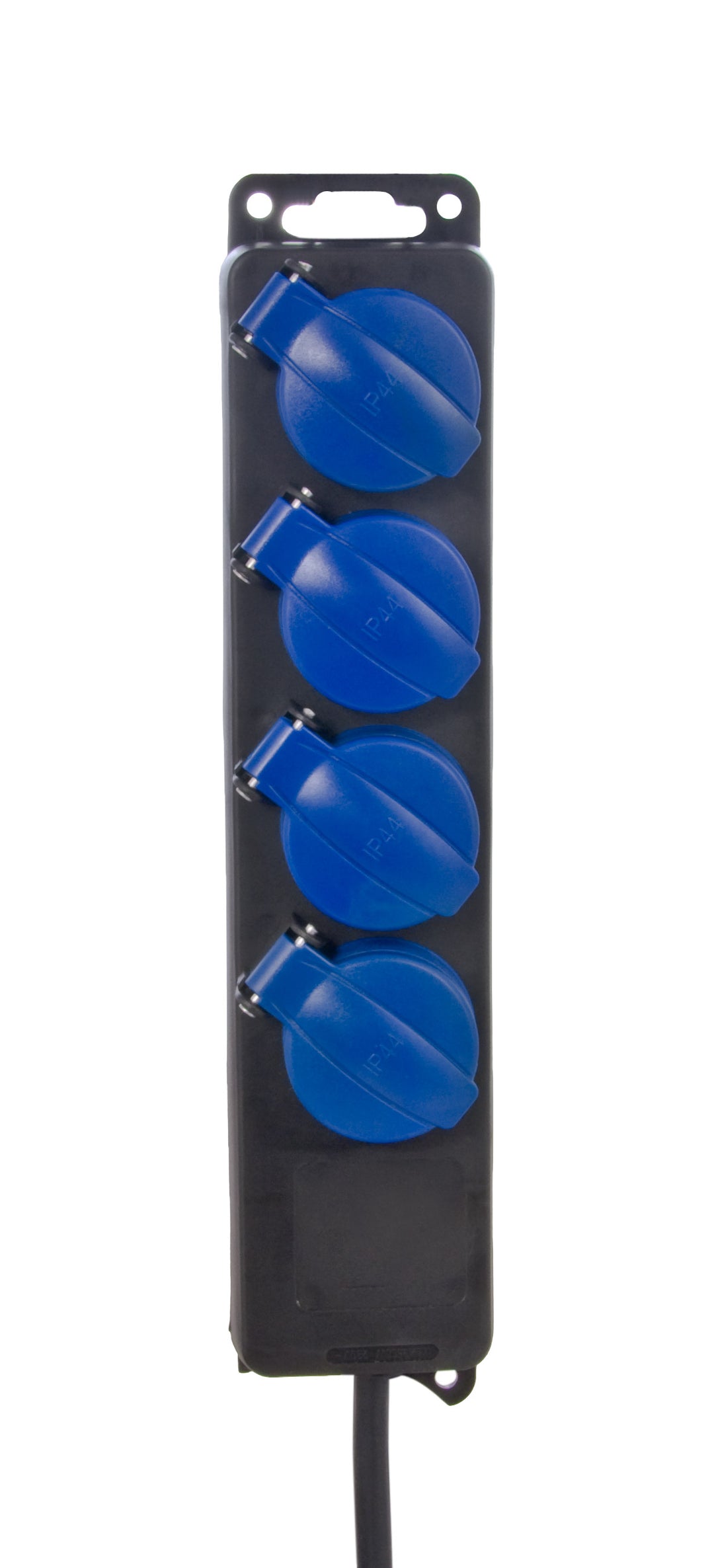 ProCab El rail électrique avec 4 prises IP44, câble 1,5 m 1,5 mm²