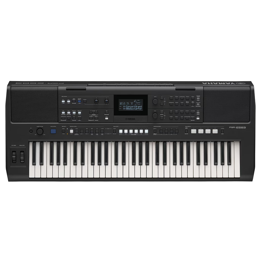 Yamaha PSR-E583 Craviers (noir)