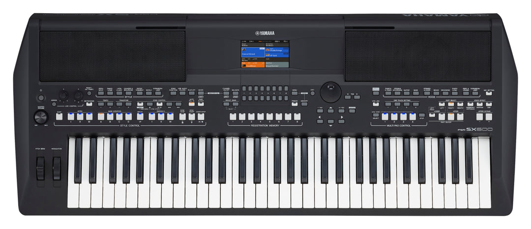 Yamaha PSR-SX600 Craviers (Noir)