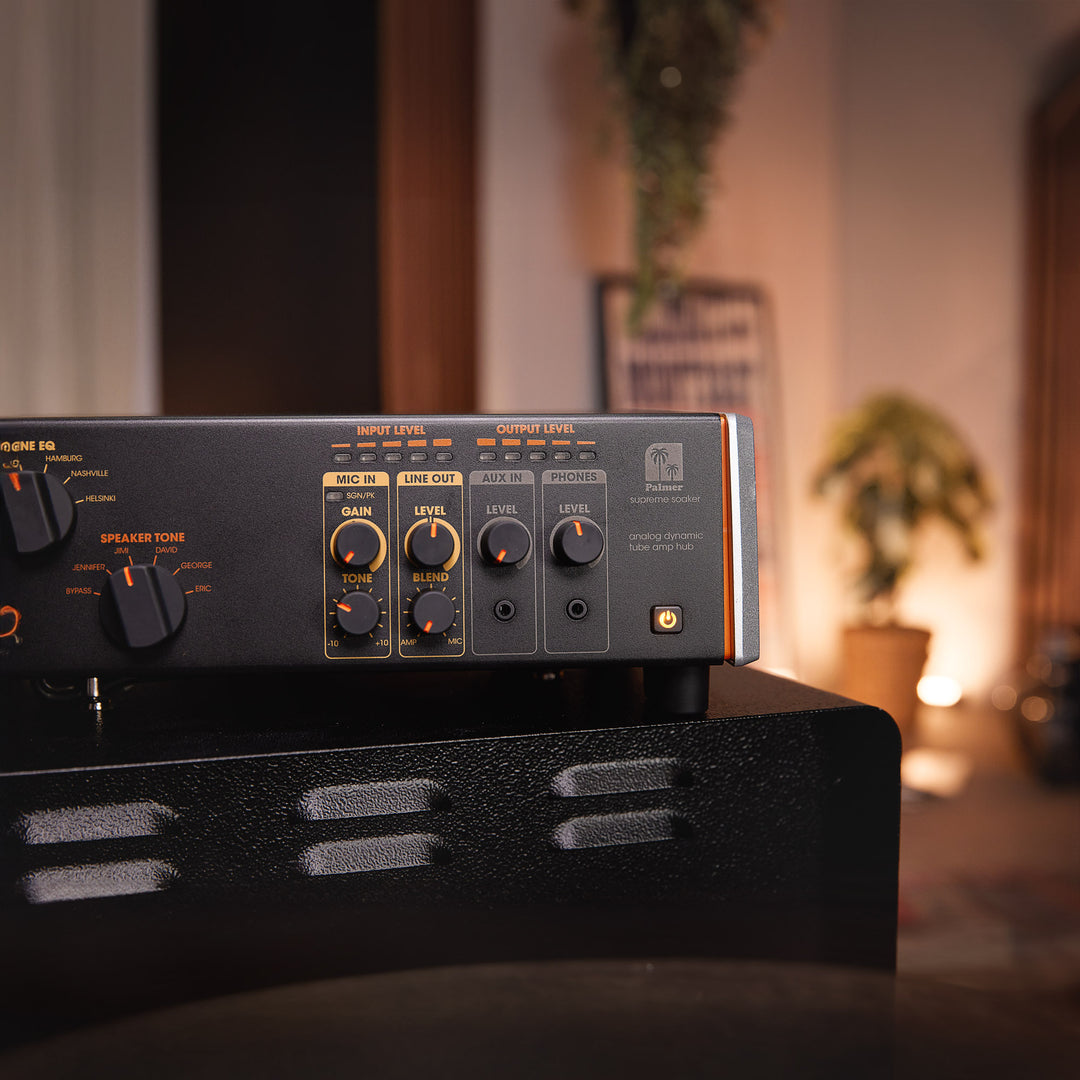 Palmer SUPREME SOAKER - Hub analogique dynamique pour amplificateur à lampes