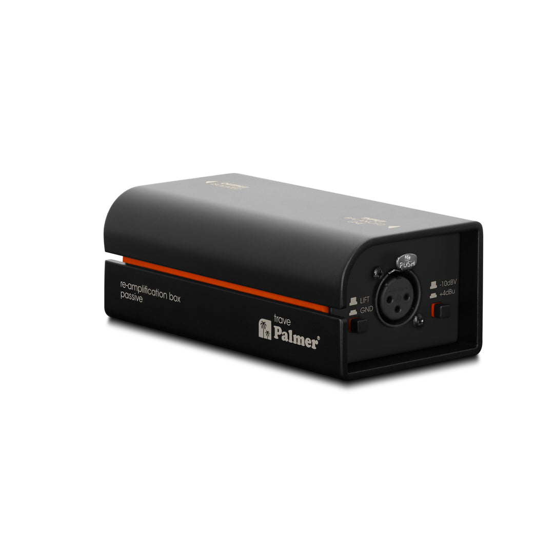 Palmer RIVER trave - Boîtier re-amp passif pour correction
