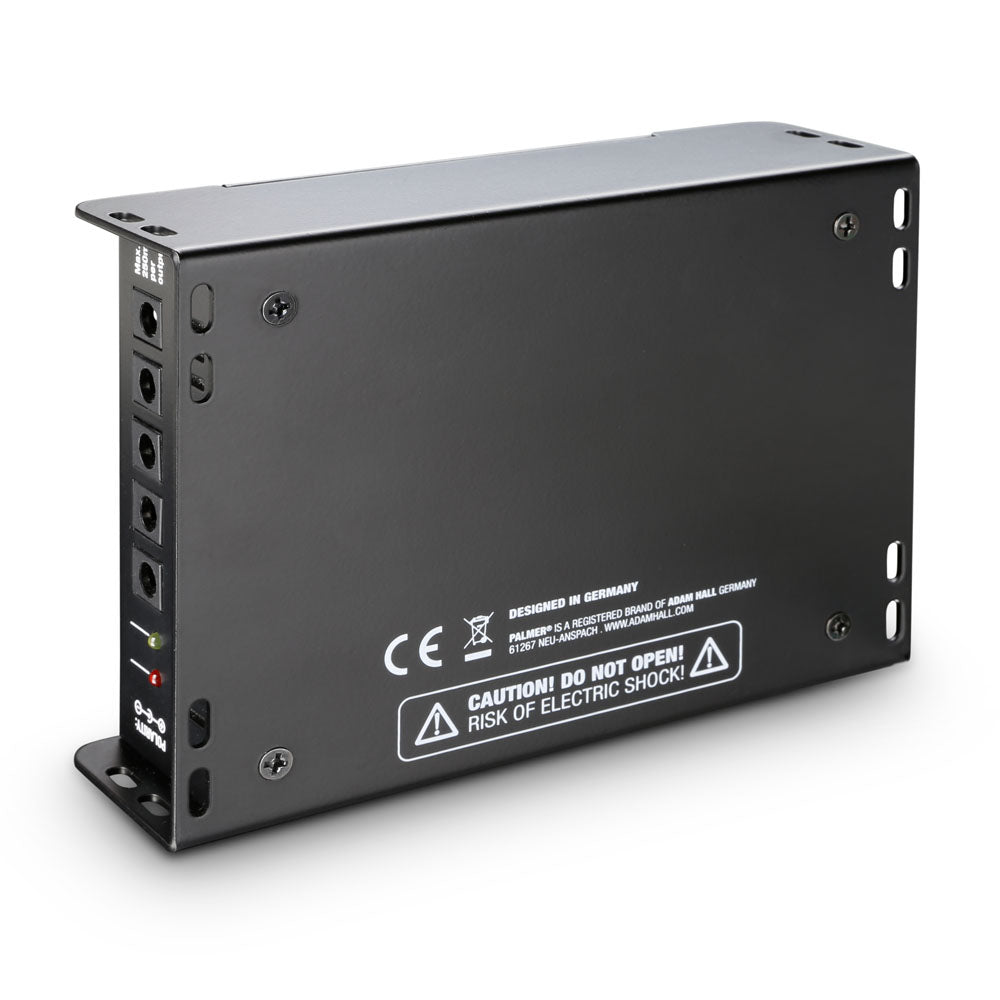 Palmer PWT 05 MK 2 – Bloc d'alimentation universel 9V pour pedalboard avec 5 sorties