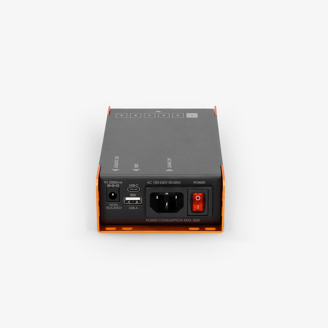 Palmer PWT 06 IEC - Bloc d'alimentation universel pour pedalboard avec USB