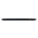 Palmer WT PB 40 RK - Bloc d'alimentation à 8 sorties pour montage en rack