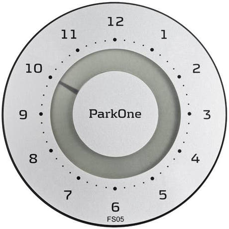 ParkOne2 Disque de Stationnement (Argent)