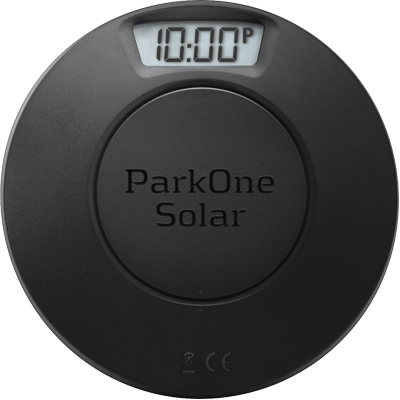 ParkOne Solar Horloge de Stationnement, Sort