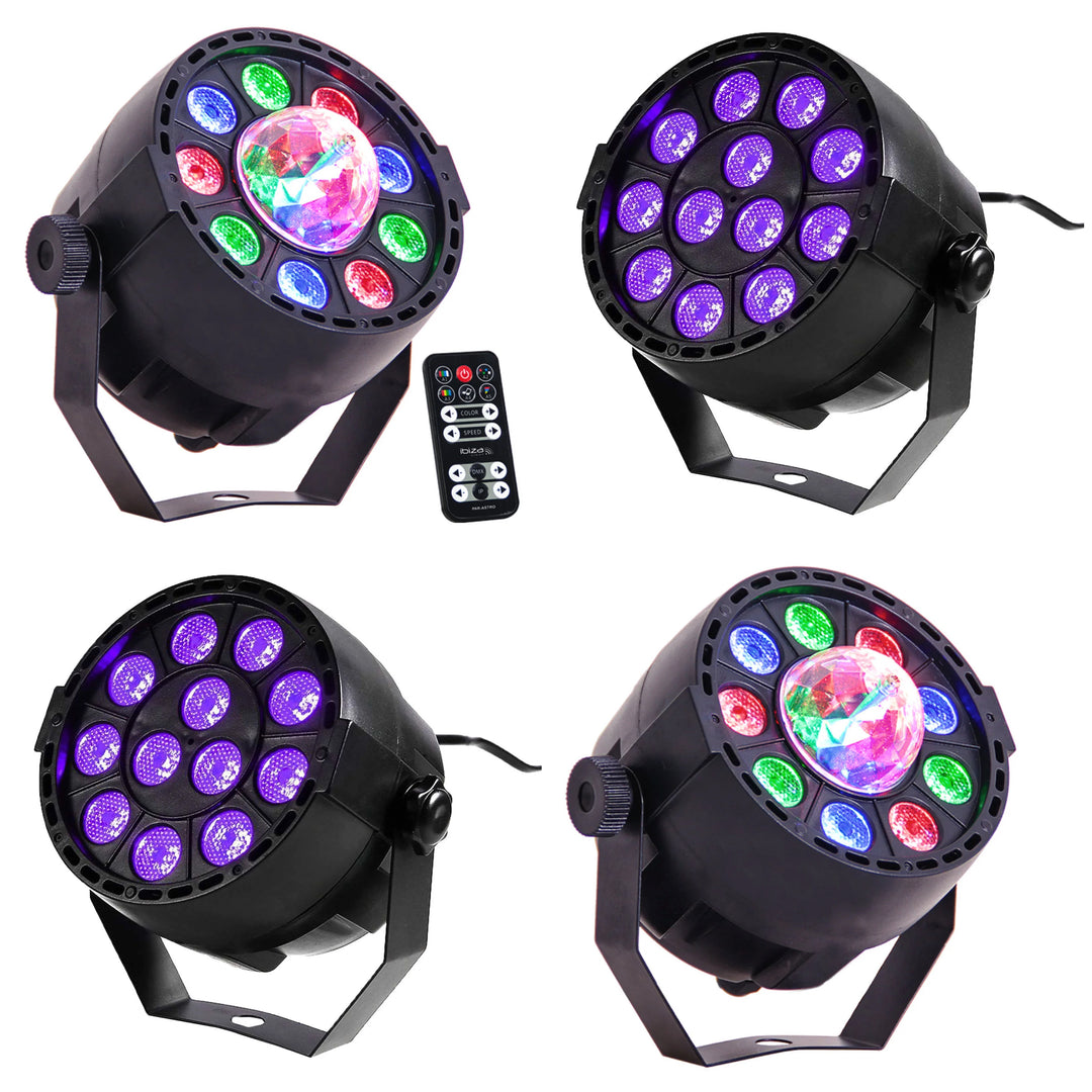 Partypack UV LED + Lumières Disco
