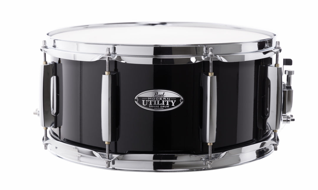 Pearl Modern Utility 14x6.5" Caisse claire en érable (Black Ice)