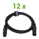 DMX Cable Pack (12x0.5m)