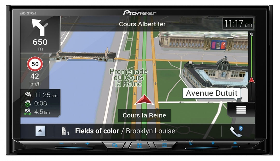 Pioneer AVIC-Z830DAB Navigation GPS, Bluetooth et Apple CarPlay sans fil