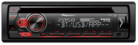 Pioneer DEH-S320BT Autoradio 1-DIN avec Bluetooth
