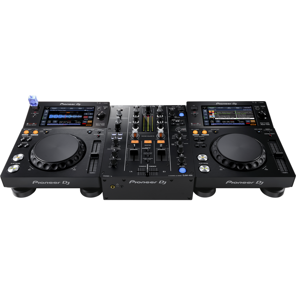 Pioneer DJ DJM-450 + PLX-1000 Pack