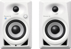 Pioneer DJ DM-40BT-W - Moniteurs de studio avec Bluetooth (Blanc)