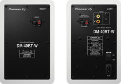 Pioneer DJ DM-40BT-W - Moniteurs de studio avec Bluetooth (Blanc)