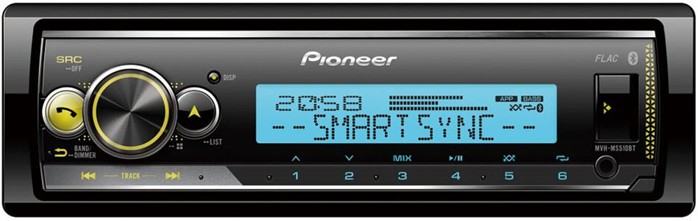 Pioneer MVH-MS510BT Radio Marine