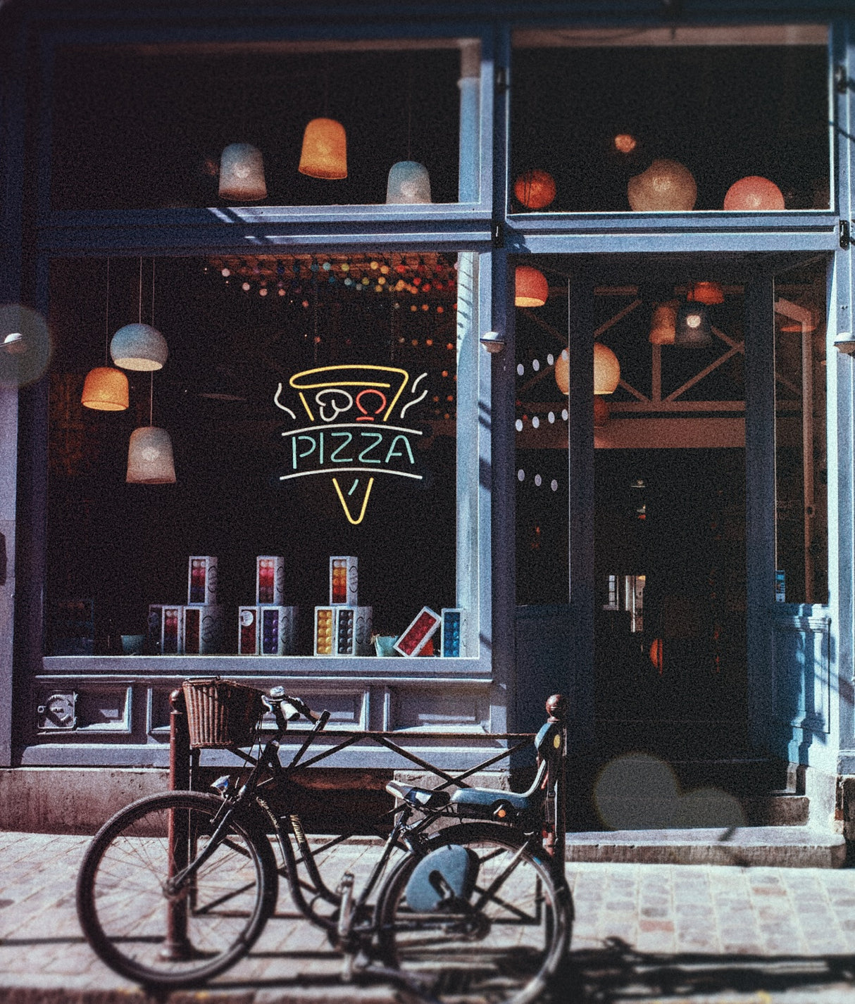 Neon sign 55 cm "Pizza"