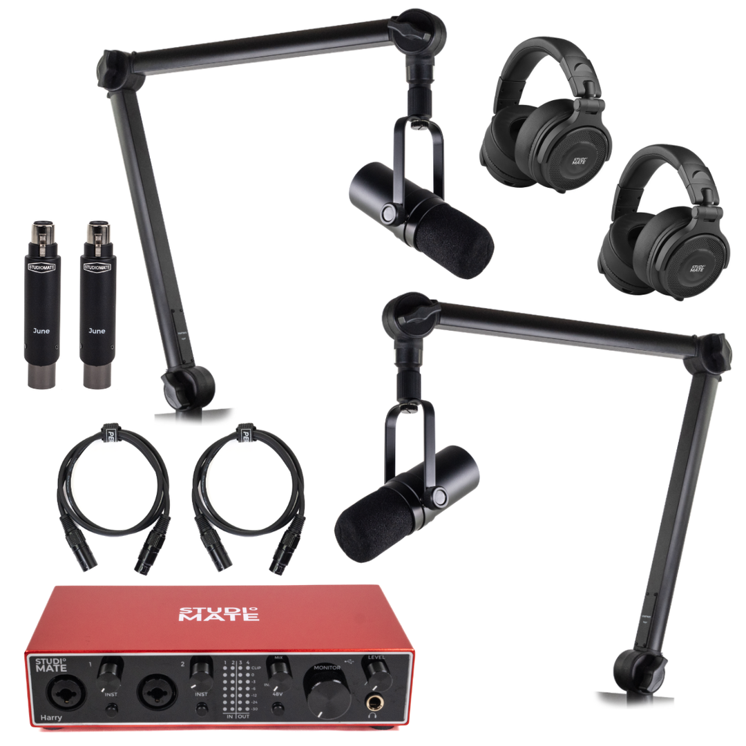 StudioMate Podcast Start Pack (2 Personnes)
