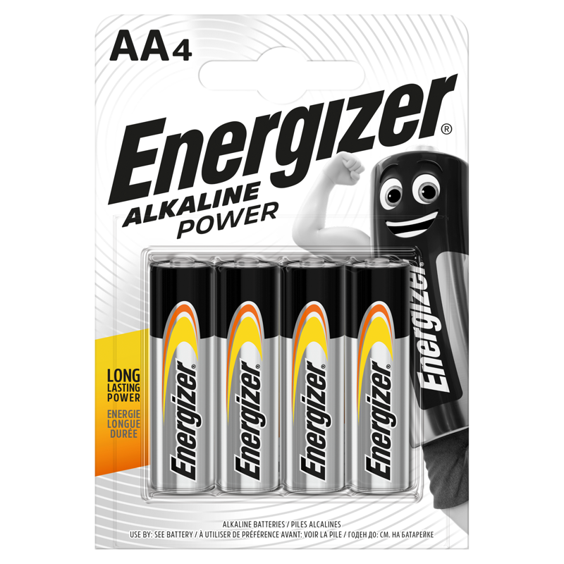 Energizer Power AAA Batteries (4 pcs) 