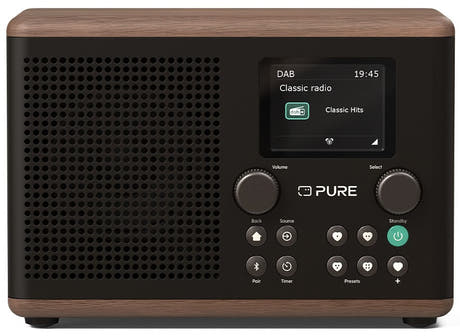 Pure Classic H4 Café Black/Noyer