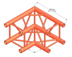 Milos QTB quatro 2-voies 90°, coin