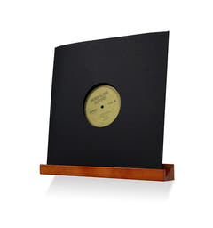 Étagère d'Exposition pour Disques Vinyles - Bois de Paulownia