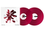 RB-VD2-CR Rekordbox control vinyl (sæt af 2) (clear red)