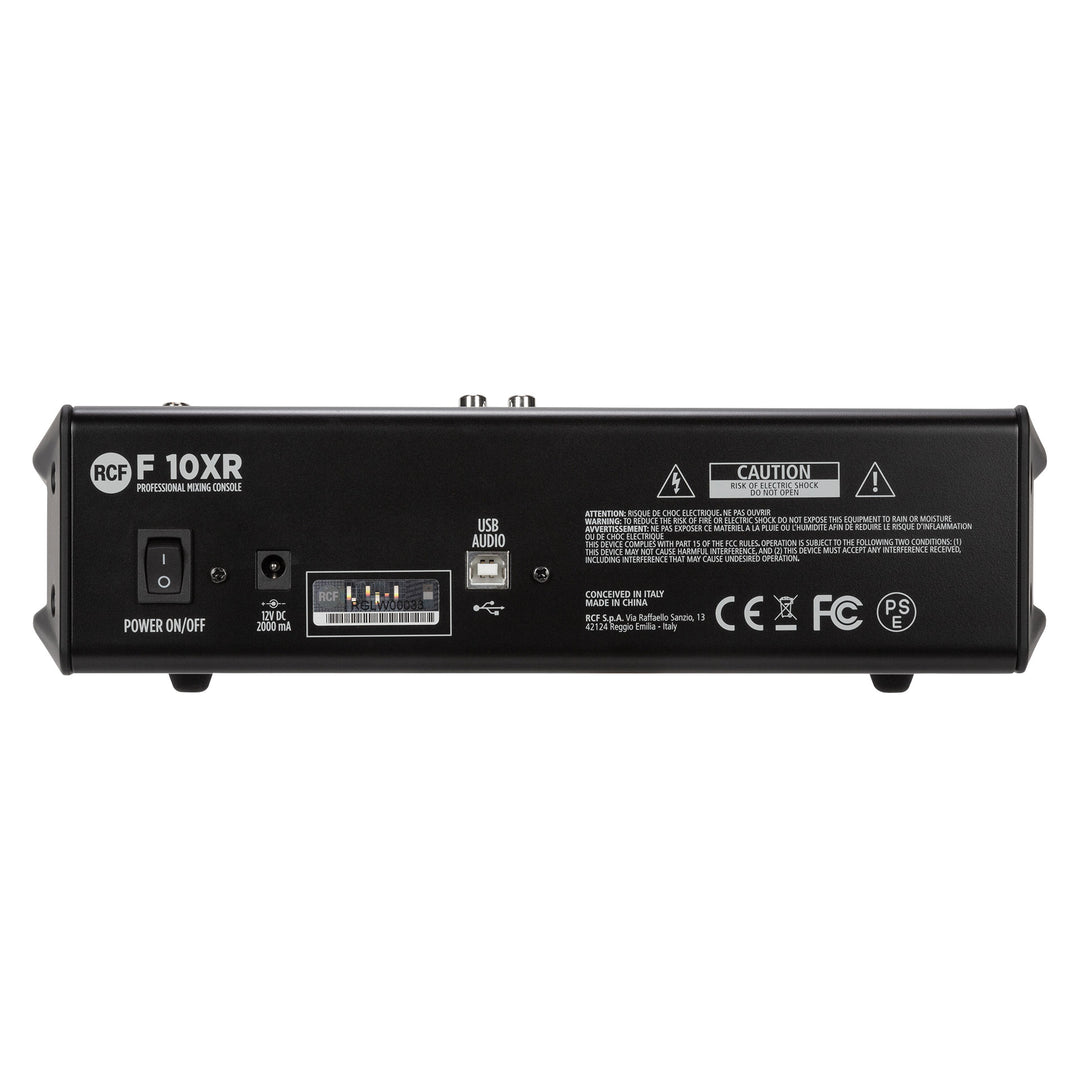 RCF F 10XR Live mixer, DSP and USB