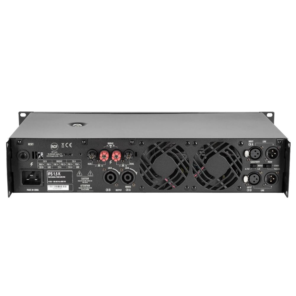 RCF Amplificateur iPS 1,5k 1500 W 2x750 W 4 Ohm