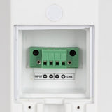 RCF væghøjttaler 2-vejs 4" sæt (2 styk) 40W 100 V IP55, Hvid