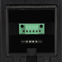 Enceinte murale RCF 2 voies 5" en set (2 pièces) 60W 8 Ohm IP55, Noir