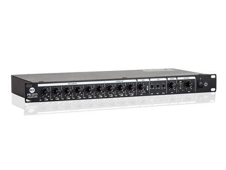 RCF installations mixer 9 input og 3 zoner