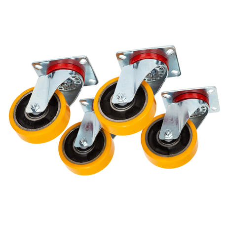 RCF ensemble de roues pivotantes pour SUB - 4 pièces