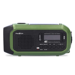 Radio d'urgence portable avec manivelle