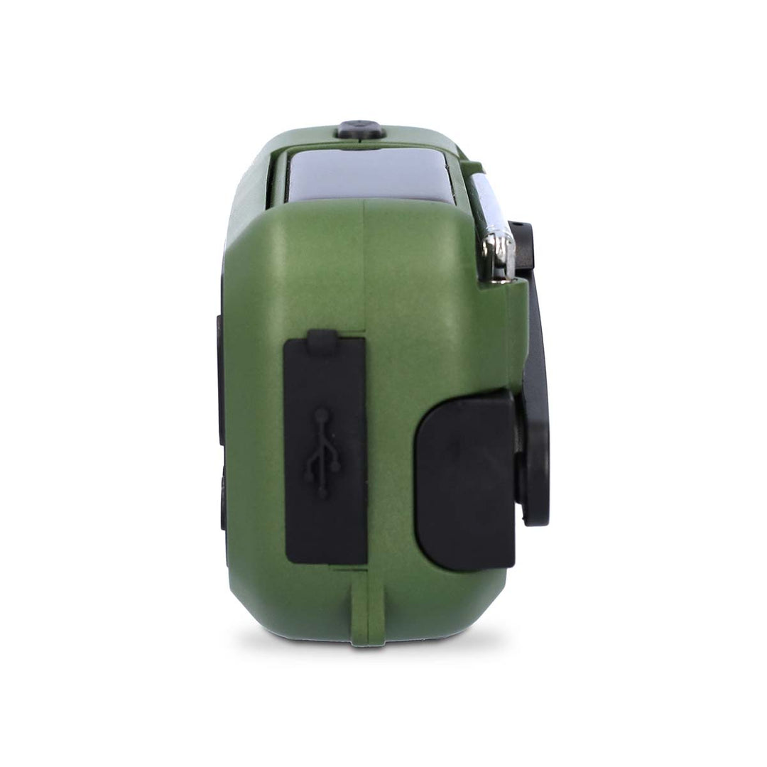 Radio d'urgence portable avec manivelle