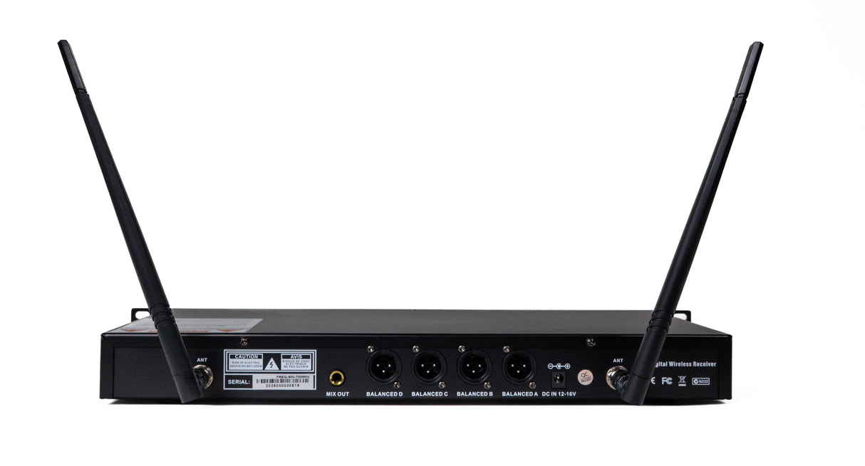 Renton Pro Wireless Conference Microphone System (4 channels)