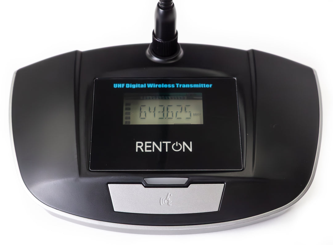 Renton Pro Système de Microphone de Conférence Sans Fil (4 canaux)