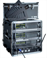 Renton Rack Système sans fil combiné (8 Microphones à main + 8 Casques)