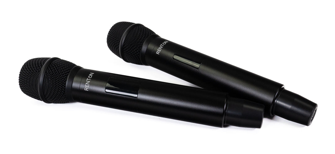 Renton Système de Microphones Sans Fil à Main Longue Portée
