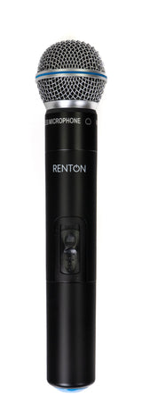 Renton Wireless handheld microphone + bodypack + black headset microphone