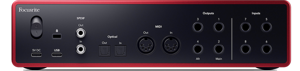 Focusrite SCARLETT4 18I16 Carte son Premium