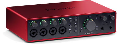 Focusrite SCARLETT4 18I16 Carte son Premium