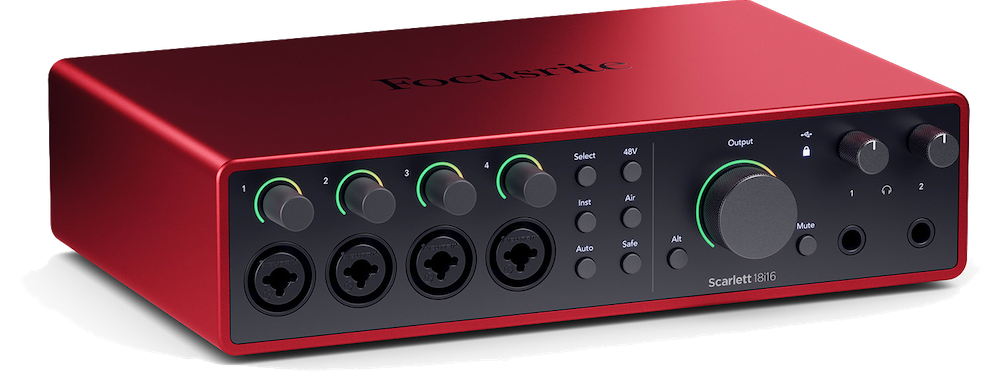 Focusrite SCARLETT4 18I16 Carte son Premium