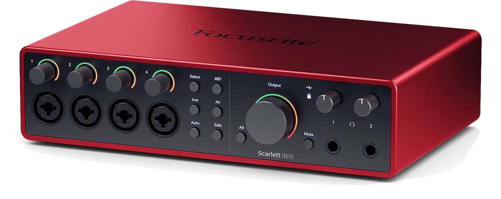 Focusrite SCARLETT4 18I16 Carte son Premium