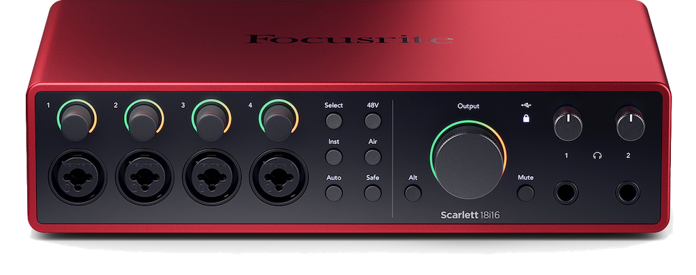 Focusrite SCARLETT4 18I16 Carte son Premium