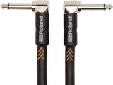 Roland Nickel Patch Angle Jack Cable (1m)