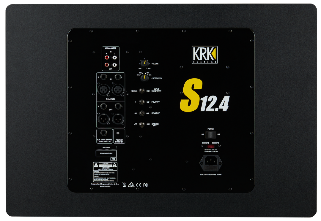 KRK S12 G4 - Caisson de basses