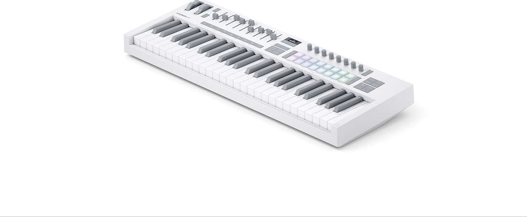 Novation Launchkey 49 MK4 MIDI-Cravier (Blanc)